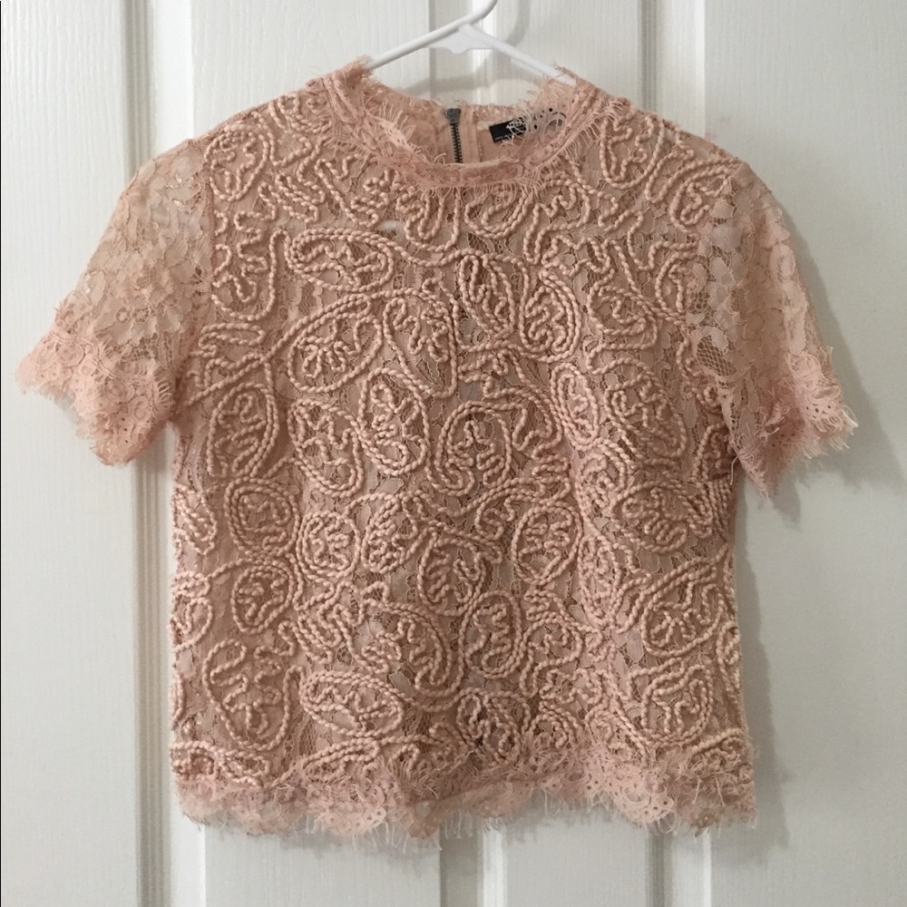 Zara lace top